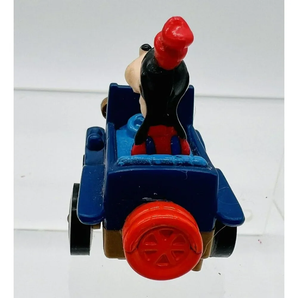 Disney Pull Back Cars Mickey Mouse Goofy‎ Vintage McDonalds Lot Of 2